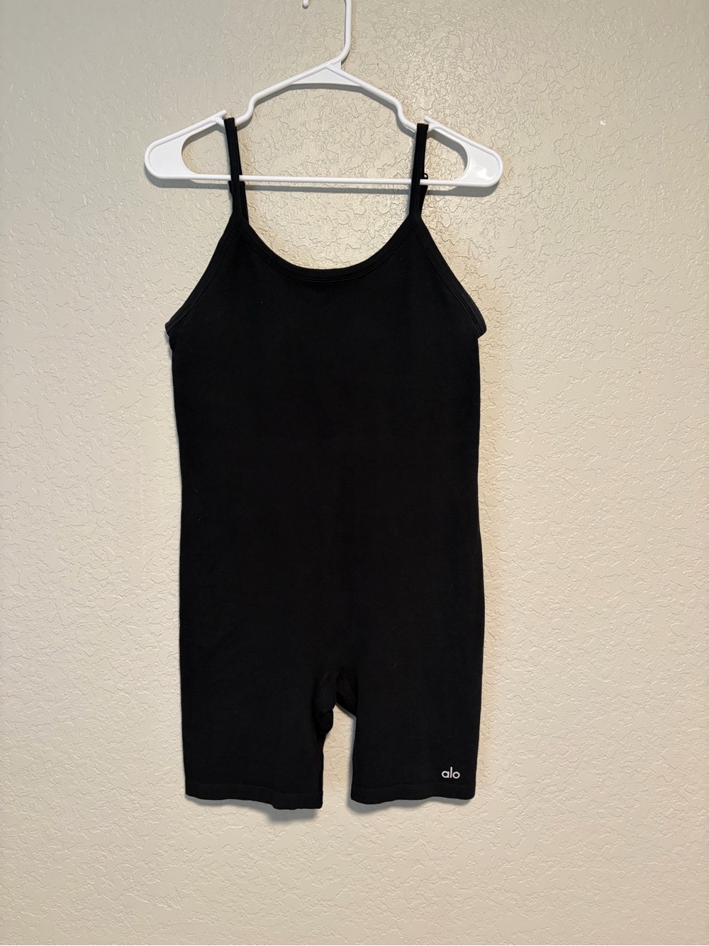 ALO Yoga Black Tank Romper